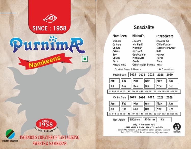 Snacks Packaging Manufacturer